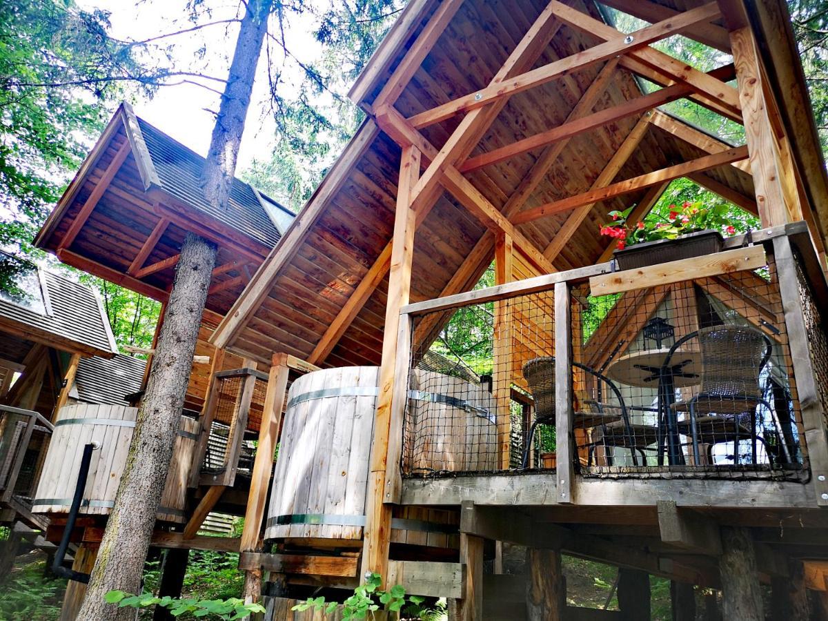 Hotel Ribno Alpine Glamping à Bled Extérieur photo
