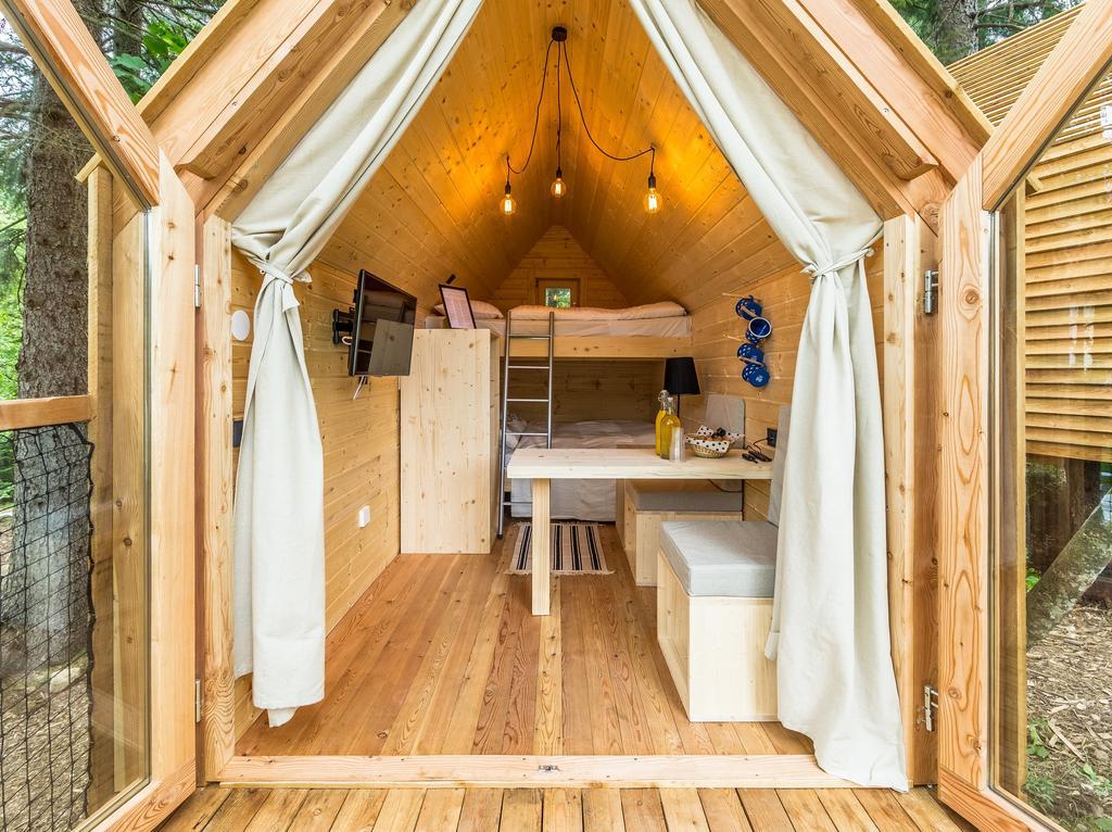 Hotel Ribno Alpine Glamping à Bled Extérieur photo
